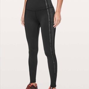 Lululemon Power Lines Leggings Black